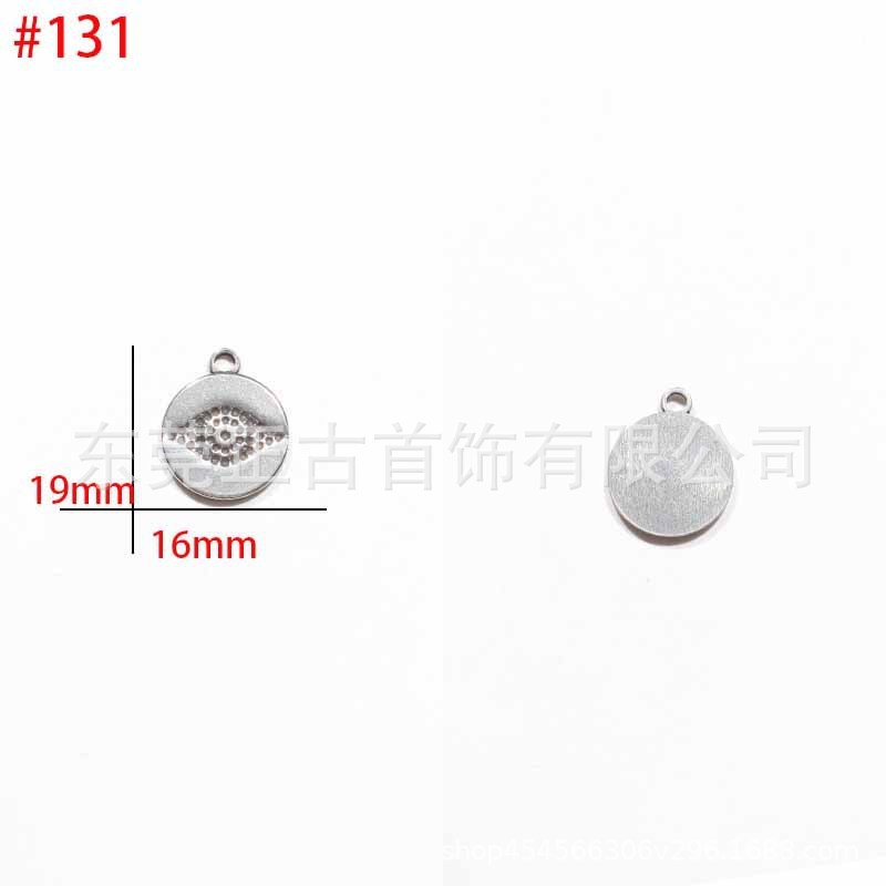 クロスボーダー悪魔の目ペンダントステンレス鋼 diy アクセサリーネックレスキーホルダーペンダントアイドリップオイルアクセサリーメーカー|undefined