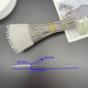 Factory supply 200 long test tube brush coffee machine cleaning brush lotus root hole brush 304 stainless steel nylon brush