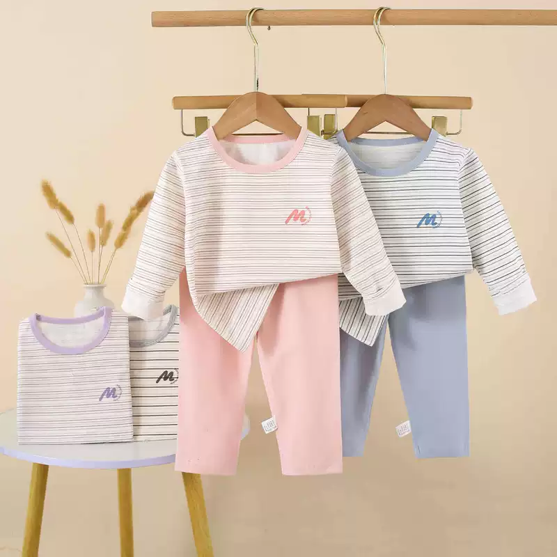 Термобельё из лайкрового хлопка мягкое облегающее осеннее