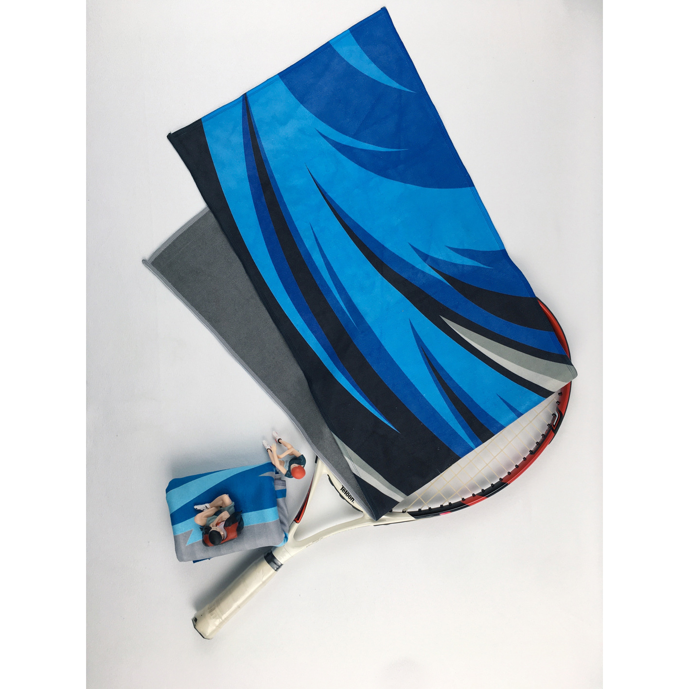 运动毛巾跑步健身方巾diy潮牌街舞图案来图印刷logo吸汗快干毛巾