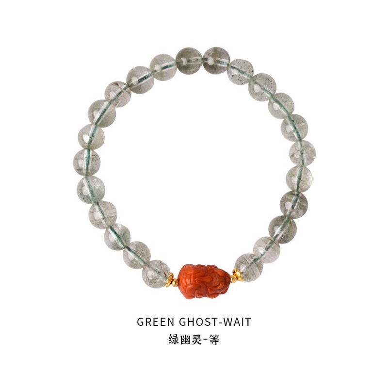 晗珞~海蓝宝锆石串珠手链夏日小清新水晶手串气质轻奢高级感手饰|undefined