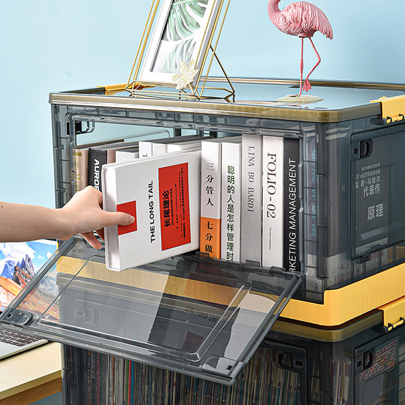 foldable transparent storage box