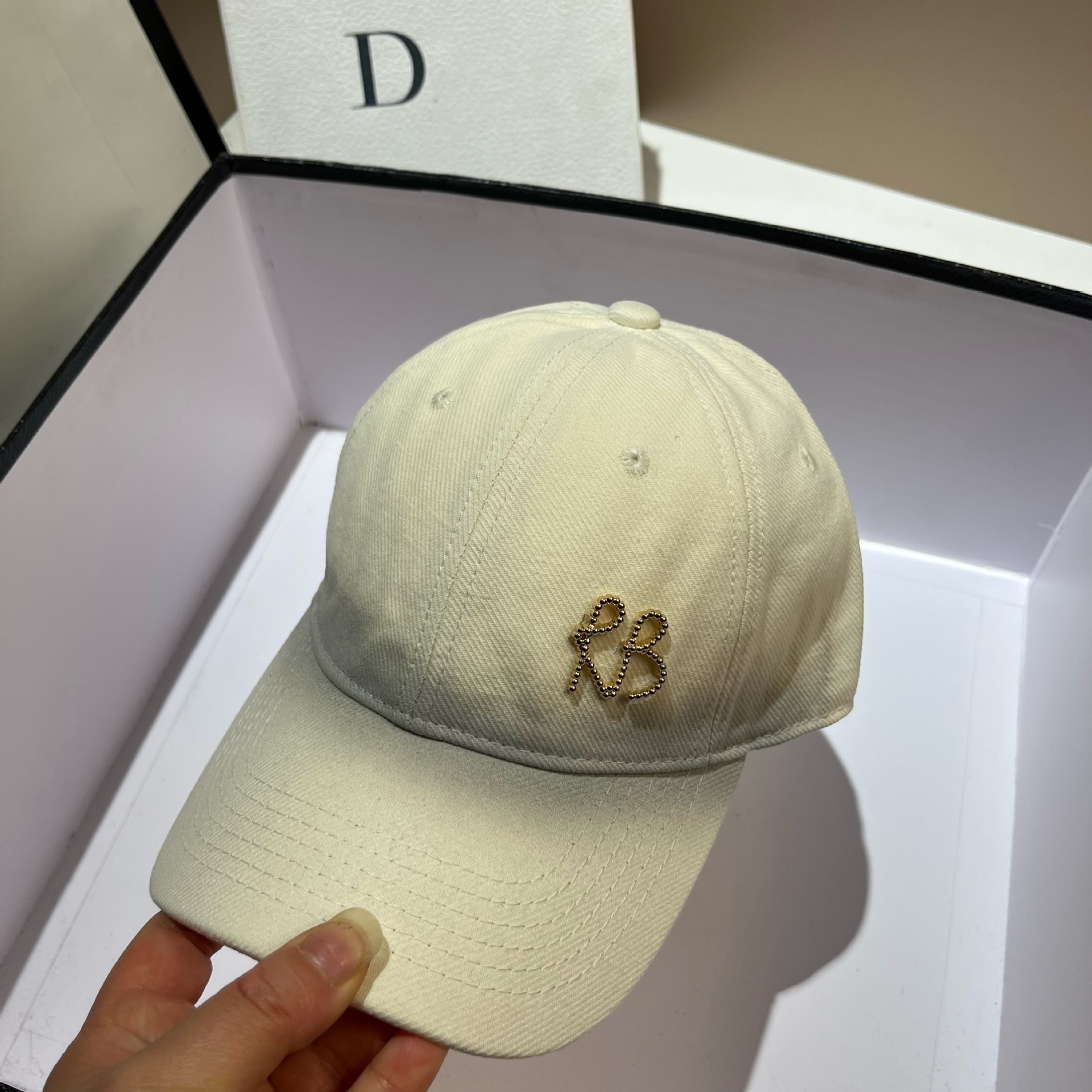 RB-Baseballmütze mit Farbverlauf für den Frühling und Sommer, neue Outdoor-Sport-Freizeitmütze, modische und vielseitige Entenschnabelmütze_voghion.com