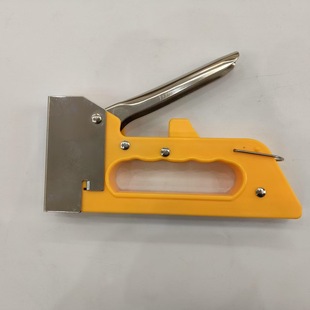 Cross-Border Hot-Selling Lightweight Nail Gun Woodworking Home Decoration Furniture Tool Single Manual Plastic Body Nail Gun
