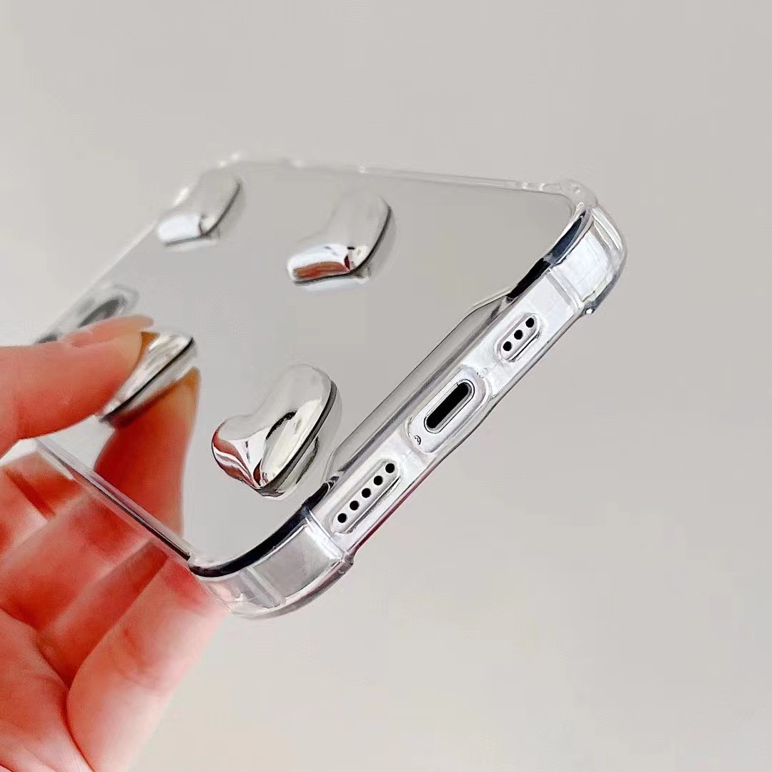 Title 3, Four Corner Anti Drop Electroplating Love Mirro...