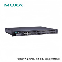 摩莎/MOXA  PT-7528-24TX-HV-HV 网管型机架式工业以太网交换机
