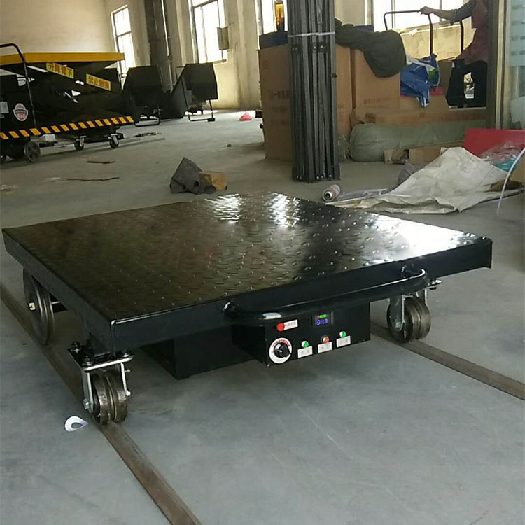 黑龙江电动平板运输车果园遥控轨道蔬菜火车轨道车重型搬运车