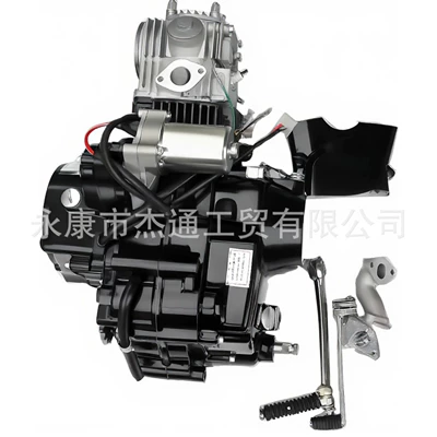 Small Off-Road Motorcycle Parts, Small Monkey Bike with Curved Frame, Electric and Kick Start, Hand-Operated Clutch Engine (Motorcycle engine and accessories)
