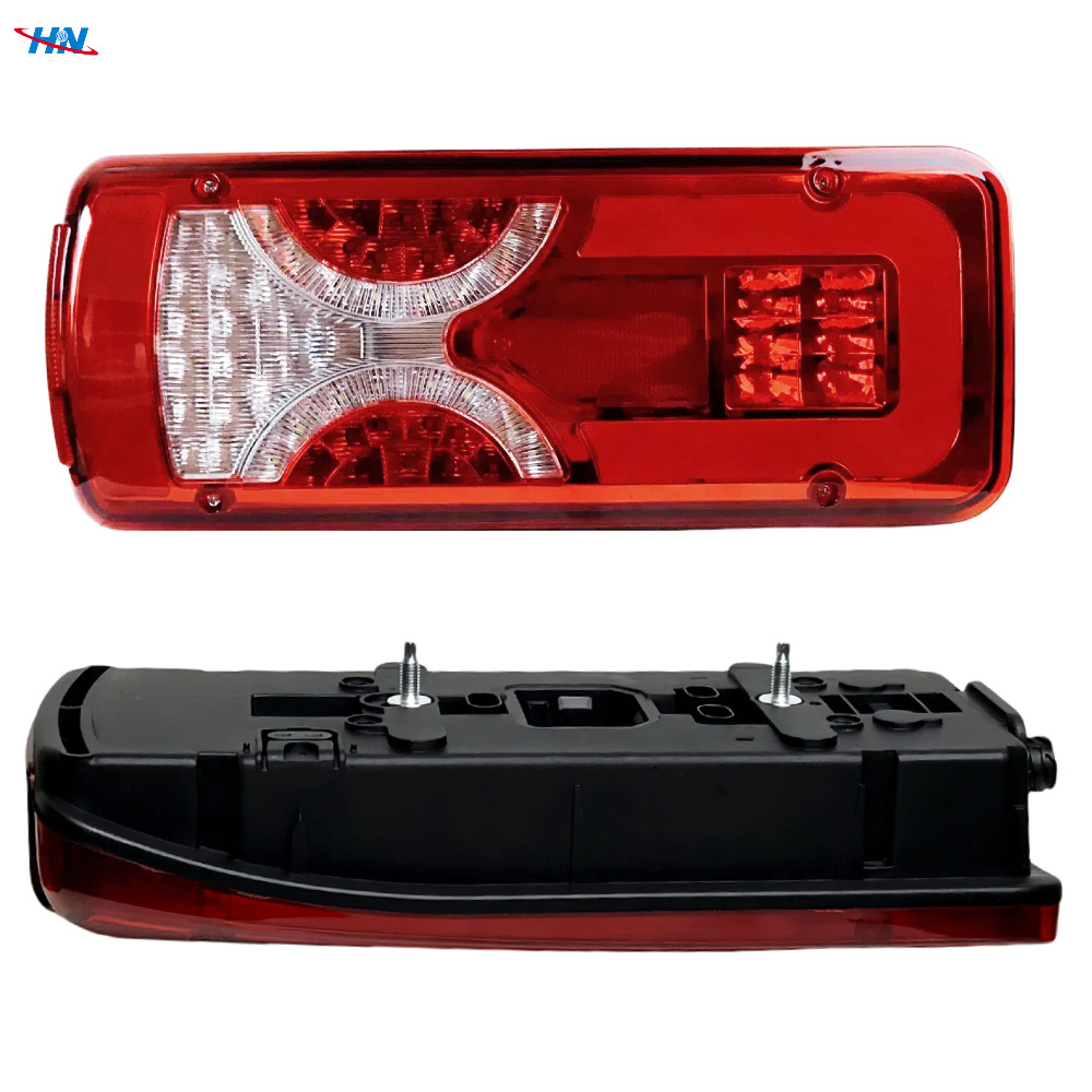 Actualizado conjunto de luces traseras LED Scania para camiones Scania luces de freno de bomberos