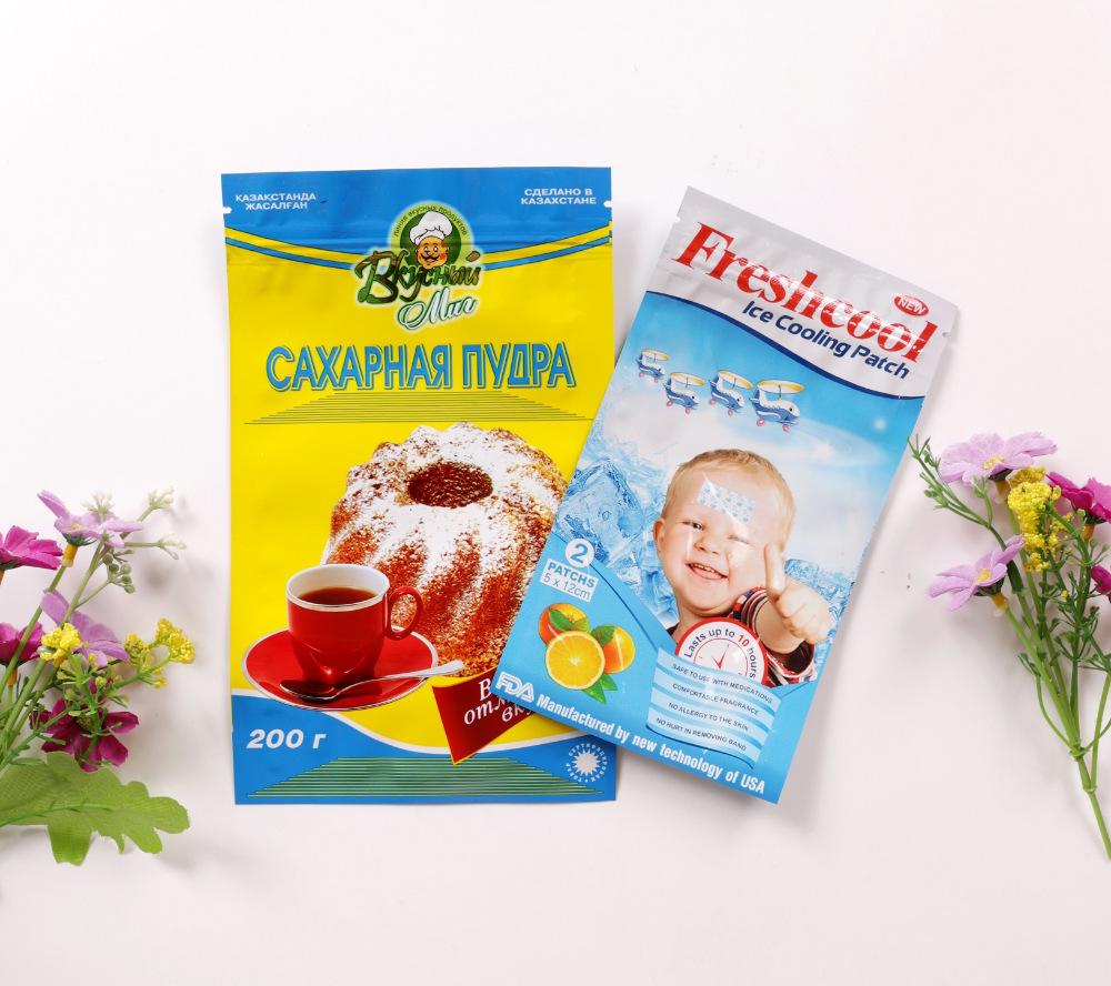 厂家供应食品包装袋彩色印刷自立自封袋食品独立包装袋