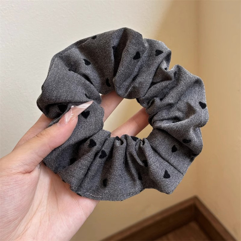 Coreano relajado viento intestino anillo de cabello feminino ligero de lujo nuevo cabello de alta calidad de alta elasticidad correa de goma duradera