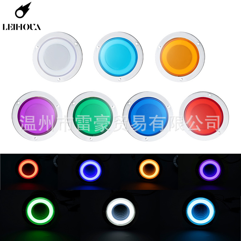 Abyss Lights, Tunnel Lights, Tail Lights, Truck Trailer Lights, Wide Lights, Side Lights, Led Lights, Signal Lights, Wide Voltage, Cross-Border
