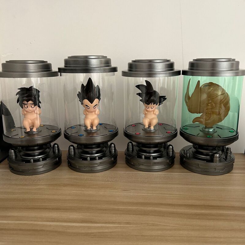 Anime Q Version Baby Monkey King Vegeta Brolishaaru Baby Luminous Hand-made Model Toy