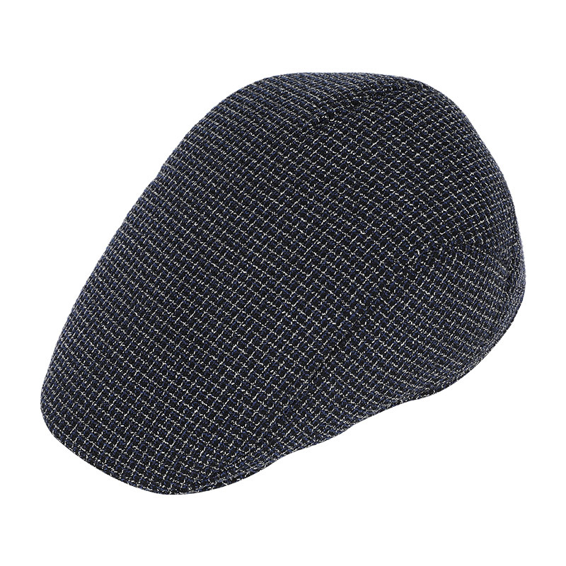 Sombrero de los hombres de primavera y verano nuevo de mediana edad y ancianos hacia adelante sombrero transpirable a prueba de sol delgada gorra de pico boina británica sombrero de pintor