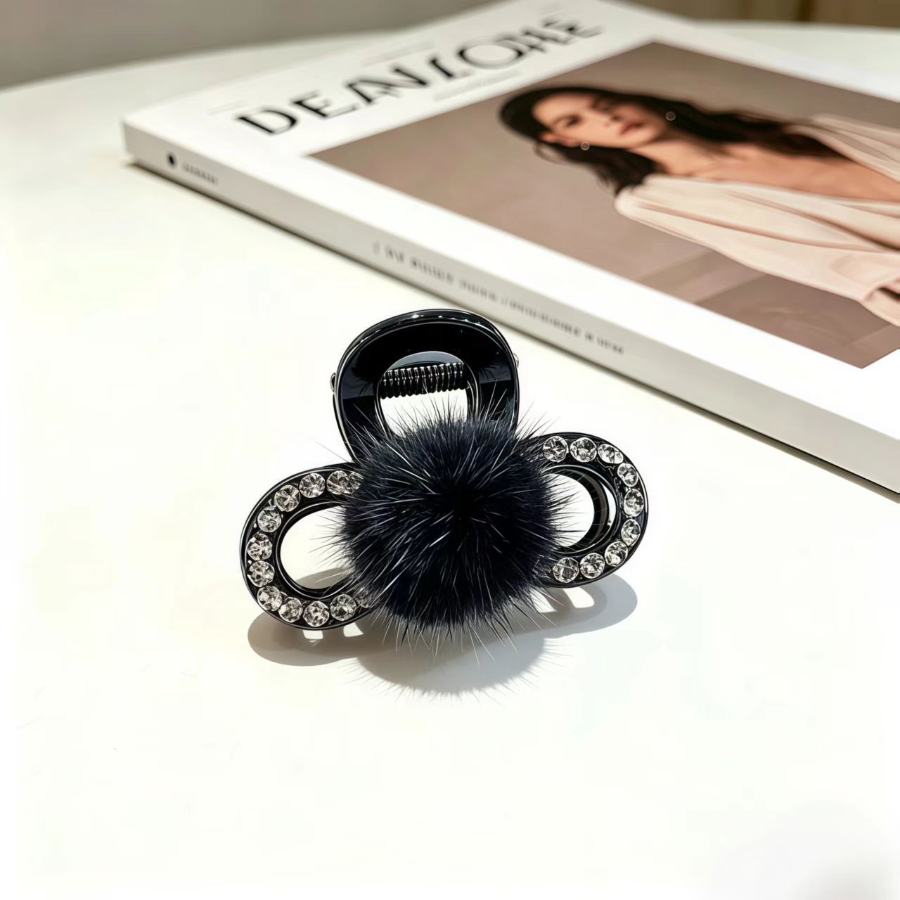 20#【블랙】헤어볼【4.5cm】