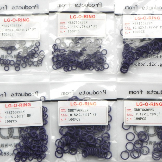 正品特价台湾德克进口密封圈汽车空调通用型密封圈胶圈包装胶圈