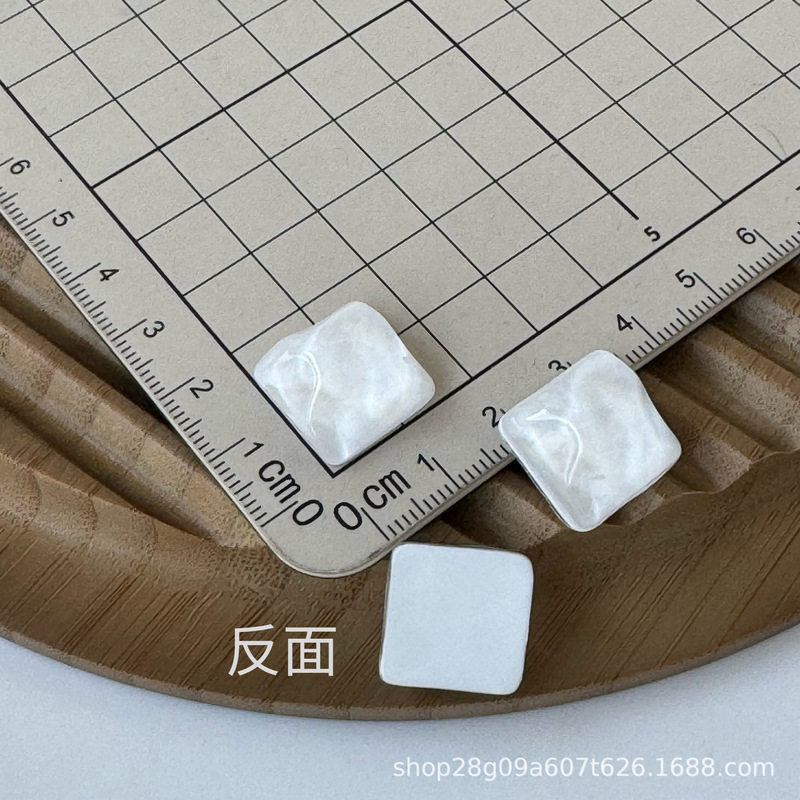 女款冰透水晶五星爱心diy树脂配件饰品手工耳夹吊坠配饰材料批发|undefined