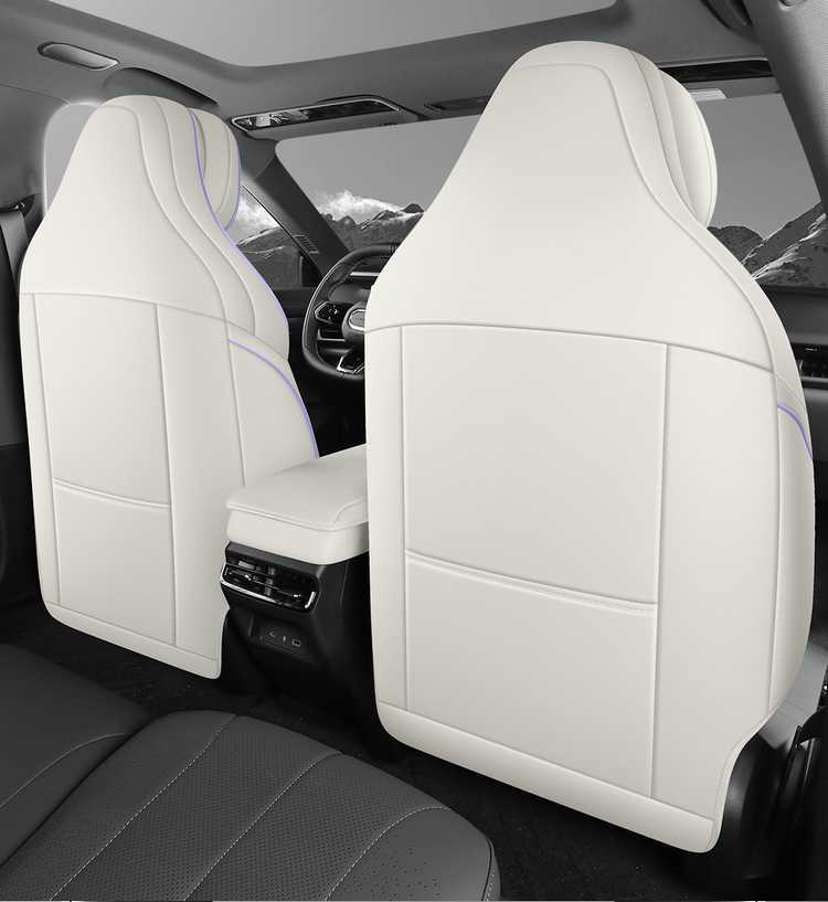 26 models of Lynk & Co 07 EM-P car seat covers, suitable for all seasons, full-coverage leather seat cushions with perforated design