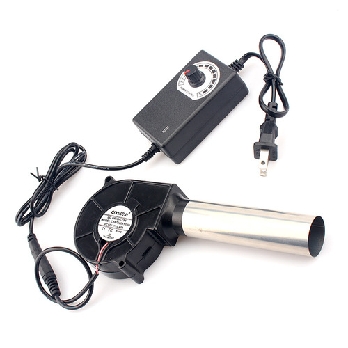 Factory direct supply 7530 blower with long pipe head 220V household adjustable speed controller firewood oil barbecue grill mute