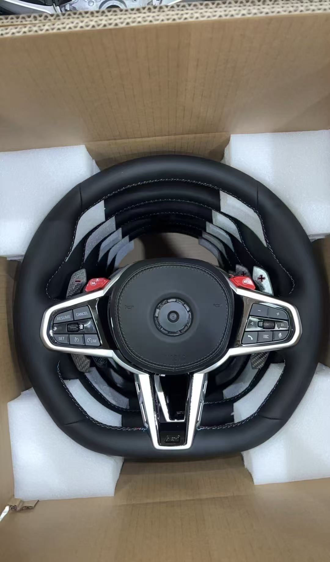 CS steering wheel for the new 3 Series, 5 Series, X3, X4, X5 interior modification, steering wheel upgrade for F and G chassis, cross-border CS steering wheel