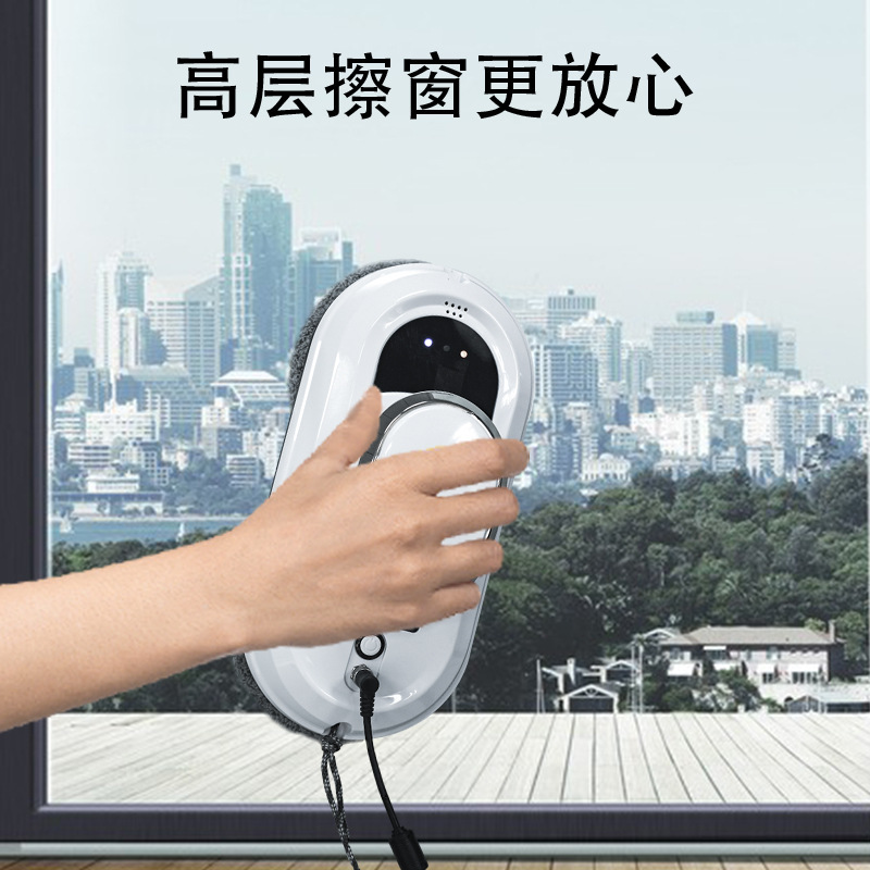 慧迪インテリジェント窓掃除ロボットは、高層ビルの窓掃除を計画し、掃除を行います。|undefined