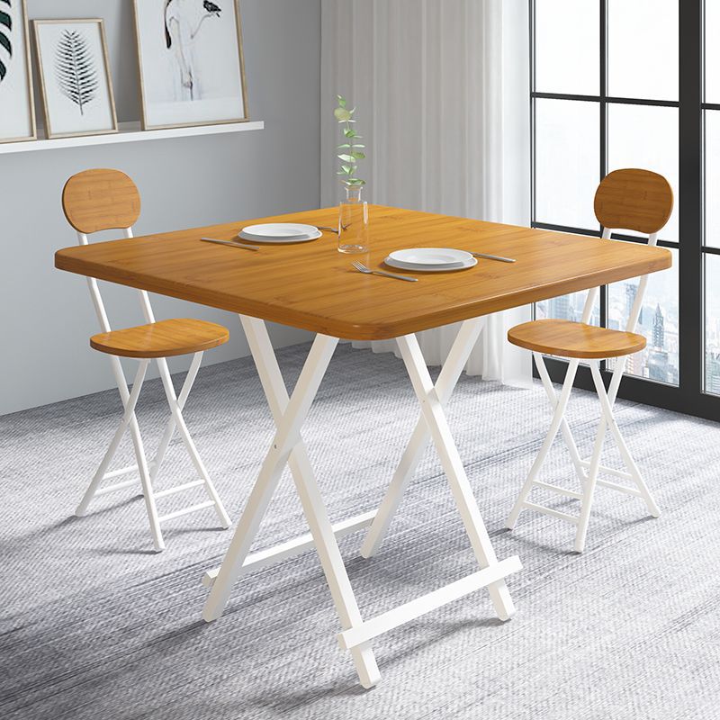 Mesa de comedor retráctil de casa de alquiler pequeña simple y portátil mesa de negociación doméstica multifuncional económica mesa plegable image 40