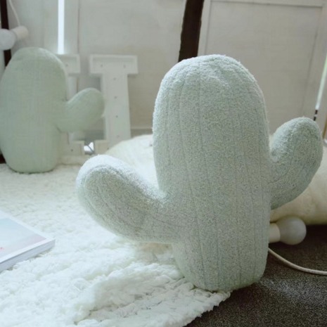 Cross-Border Supply of Fresh and Soft Cactus Pillows, Cushions, Home Decoration, Sofa Pillows, Photography Props