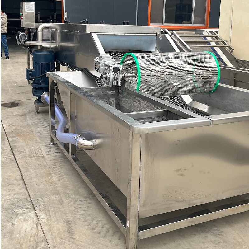 Ginger special high-pressure cleaning machine Ginger cleaning slice drying line Ginger cleaning processing equipment Ginger special high-pressure cleaning machine Ginger cleaning slice drying line Ginger cleaning processing equipment