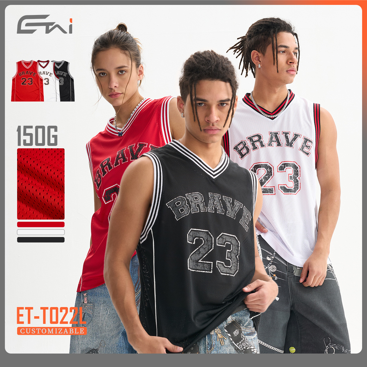 ETAI Hombre| Camiseta de rosca de alta calidad, chaleco deportivo masculino, malla suelta, respirada, hombre, mangas cortas image 1