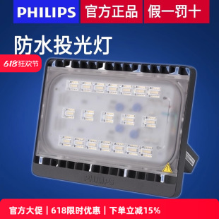Philips Led Floodlight Floodlight Outdoor Lighting Bvp172Bvp173 Waterproof Outdoor Spotlight