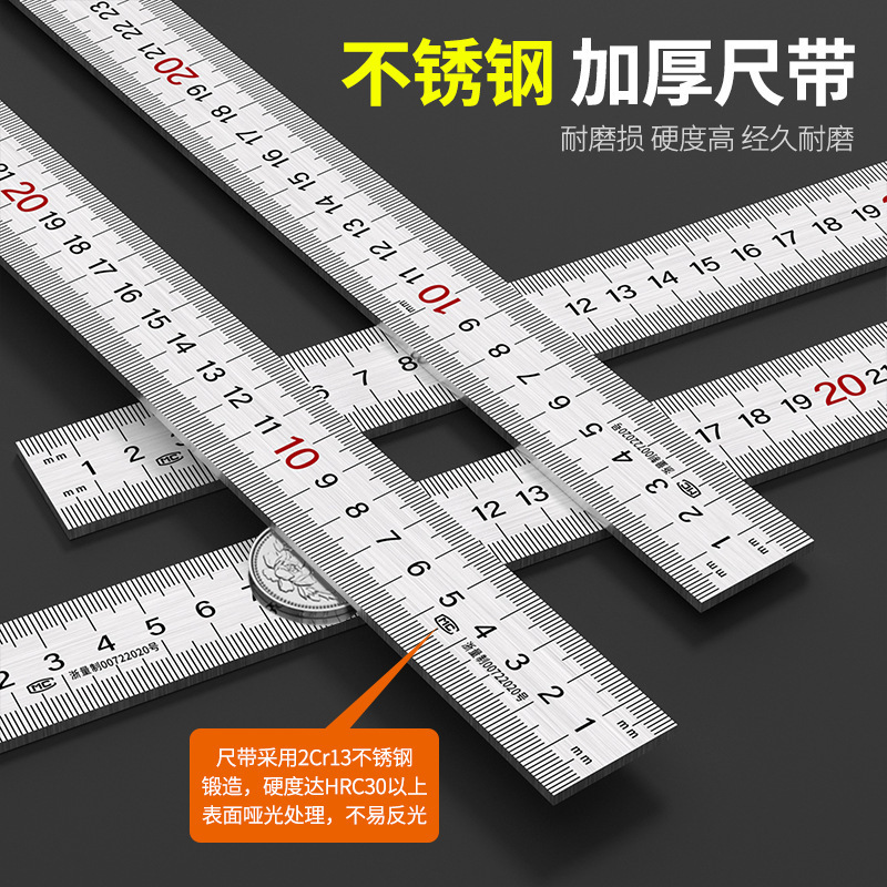 ✅メーカーはステンレス角尺木工90度角尺三角尺30mm50mm厚さL型直角を供給している|undefined