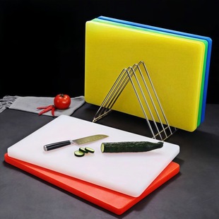 Square Pe Plastic Cutting Board Kitchen Special Commercial Household Chopping Board Classification Mildew-Proof and Antibacterial Cross-Border Export
