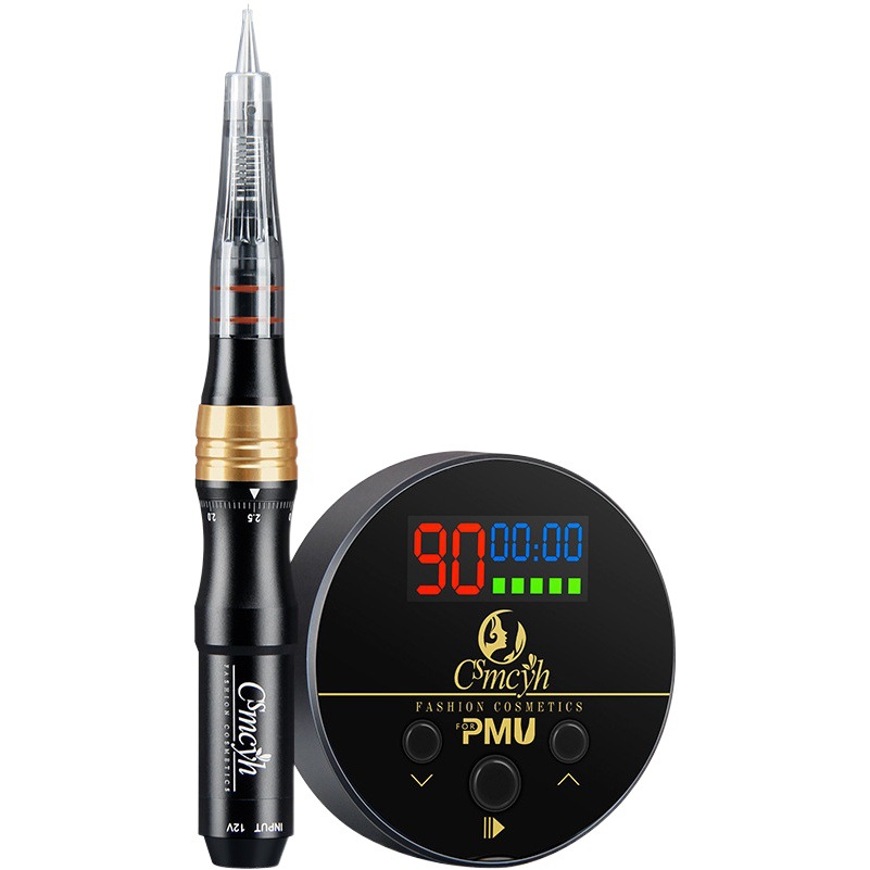 CS hemp-free instrument full tattooing machine semi-permanent all-in-one machine full tattooing eyeliner beauty pupil line eyebrow tattoo lip