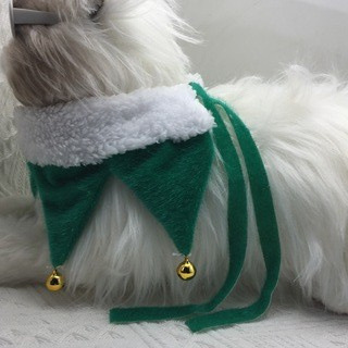 Christmas Fa Cow Corgi Cat Teddy Bichon Dog Teddy Dog Rope Collar Small Dog Pet Scarf