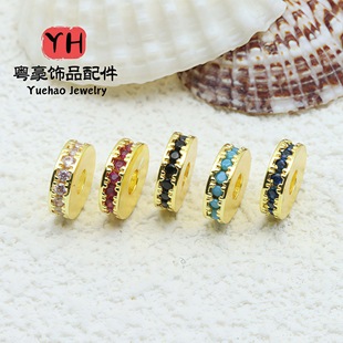 18k����ɫ΢��ʯ�����Ƭ�|Ƭ�P�p����hdiyˮ����������