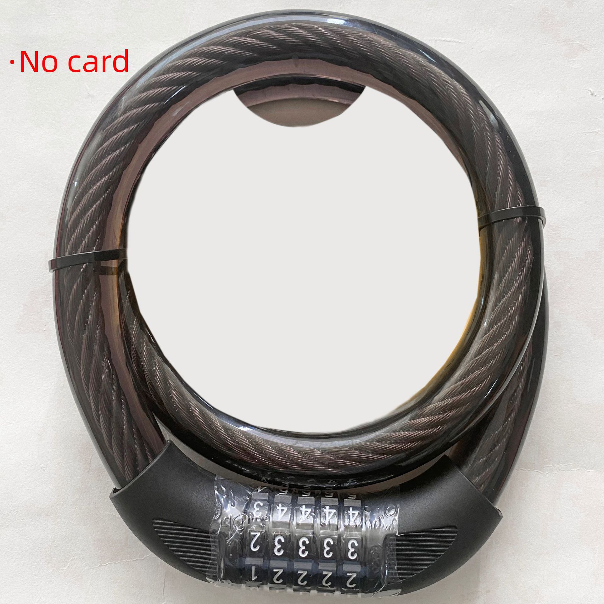 Cerradura antirrobo de bicicleta gruesa con soporte anti-shear cerradura de llave de vehículo eléctrico cerradura de anillo cerradura de bicicleta image 28