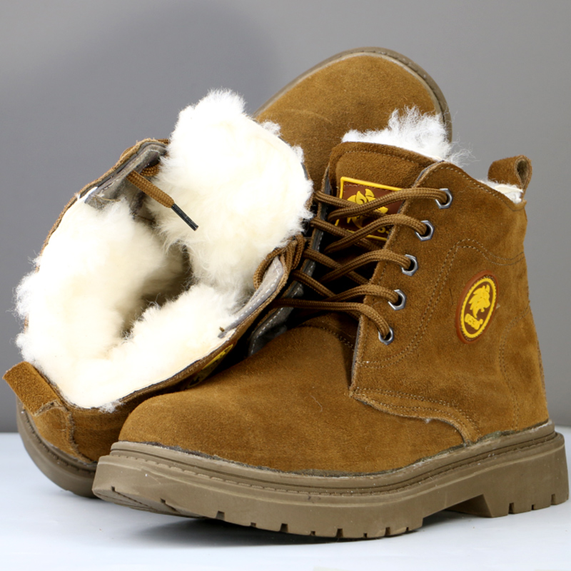 38-새롭게 업그레이드된 마틴 대형 옥스포드 바닥(스틸 헤드가 있는 울 안감) 파손 방지 스틸 헤드