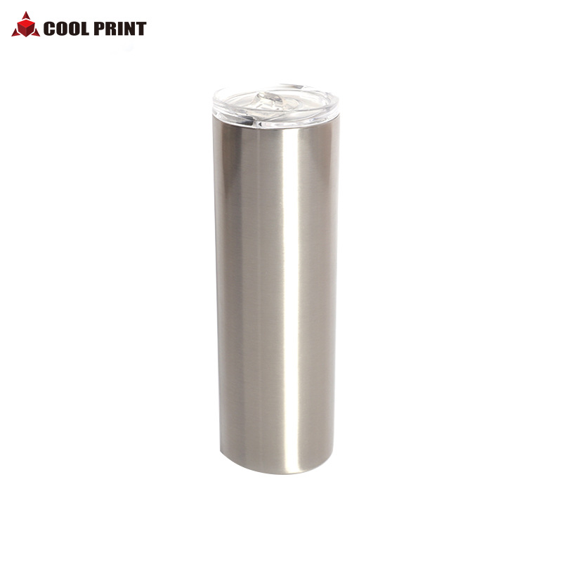 Taza de paja de acero inoxidable de transferencia térmica de 20oz al aire libre personalidad impresión patrón logo taza de aislamiento de alta calidad