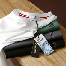 Ty2天花板级！礼袋装！液氨双丝光匹马棉！夏季男士高端休闲短袖T