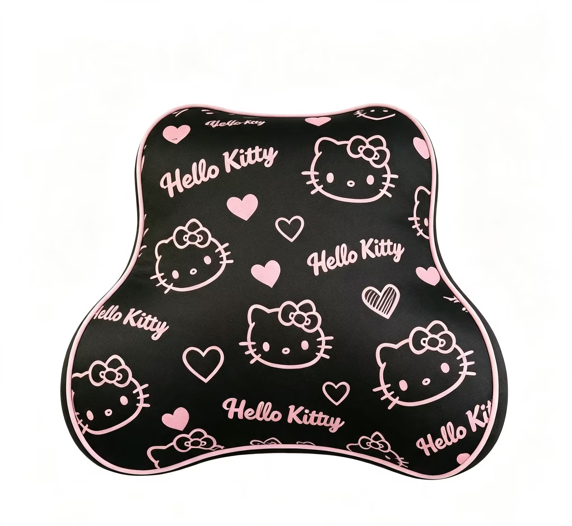 Car headrest memory foam headrest, lumbar support pillow, neck pillow, cute cartoon KT, universal for all seasons, headrest cushion for car
