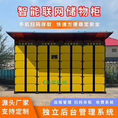 スマートロッカー 微信スキャンコード決済 電子式荷物保管庫 スマート共有ロッカー 水上公園ロッカー