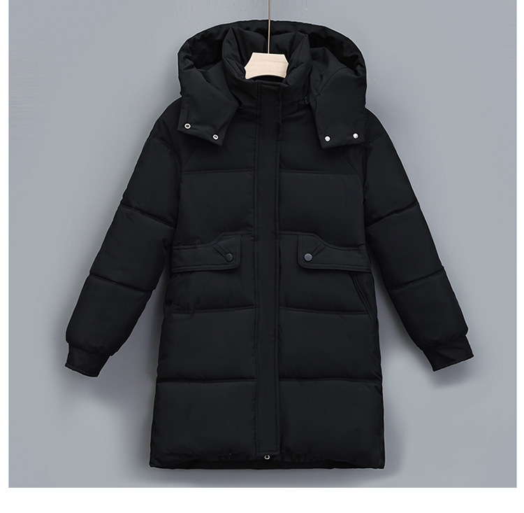 2025 invierno plumón de algodón para mujeres nuevas moda de comercio exterior coreano grueso abrigo suelto de moda image 6