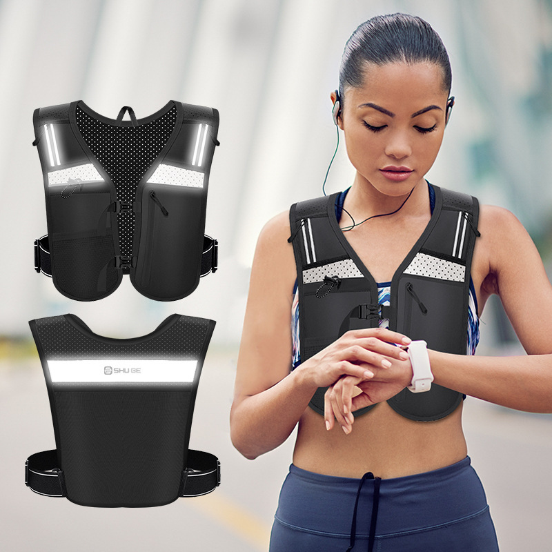 Summer Marathon Running Special Breathable Vest Bag Multifunctional Professional Sports Running Vest Mobile Phone Bottle Bag