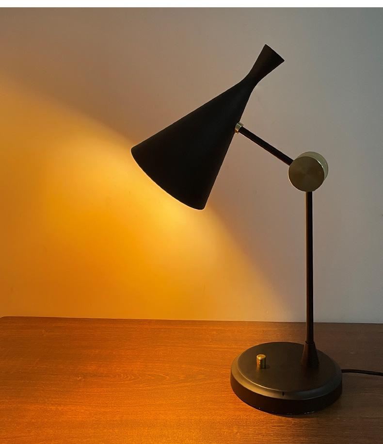 Nordic-style Minimalist LED Speaker Desk Lamp For Home Offices And Childrens Rooms