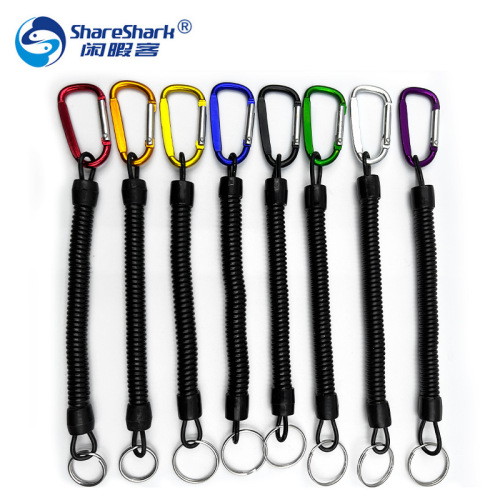 ShareShark Fishing Lost Rope Telescopic Fishing Rod Protector Rope Release Rod Rope Fishing Gear Supplies
