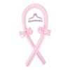 (New style) Princess Pink OPP Bag (Hair Curling Stick + 2 Hair Rounds + Large Clip)