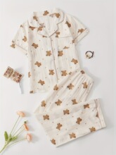 F 62951 Women's Printed Loungewear Set ӡ���Ҿӷ� ŷ�������