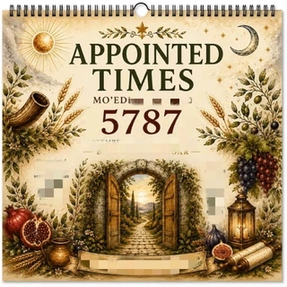 2026-2027 Appointed Times Wall Calendar 2026-2027年指定挂历