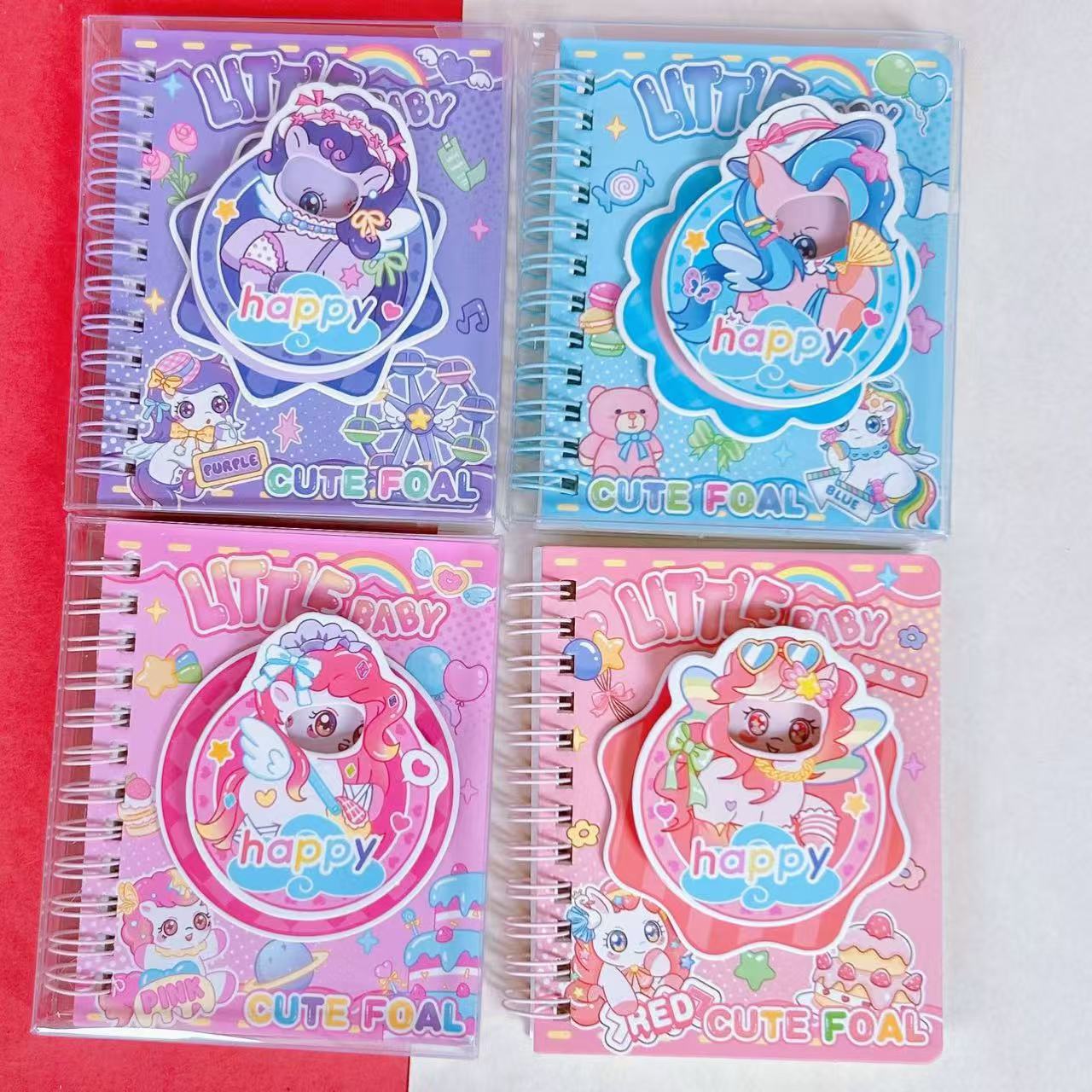 Cuaderno Espiral con Diseño de Mascota Adorable, Cuaderno Escolar Kuromi de Alta Calidad, Planificador Espiral con Hojas Intercaladas, Diario, Agenda.