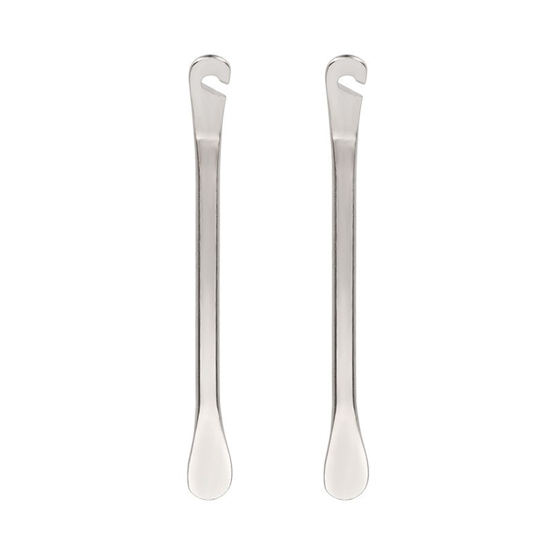 Barra de palanca de neumáticos de bicicleta de metal Barra de recogida de neumáticos exterior Palo de palanca de neumáticos de bicicleta de montaña herramienta de eliminación de neumáticos